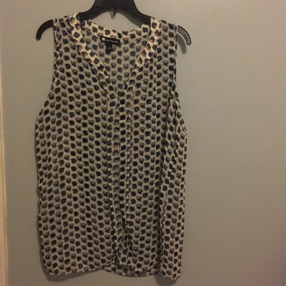 Sheer tunic